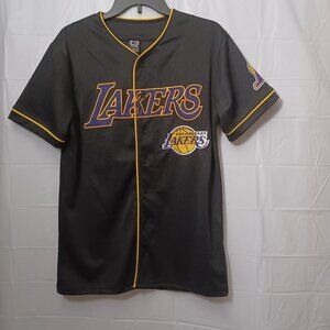 ULTRA GAME NBA LOS ANGELES LAKERS BASEBALL JERSEY
